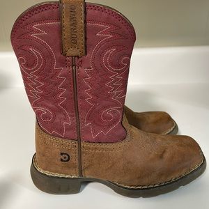Durango Kids Boots in Brown and Red